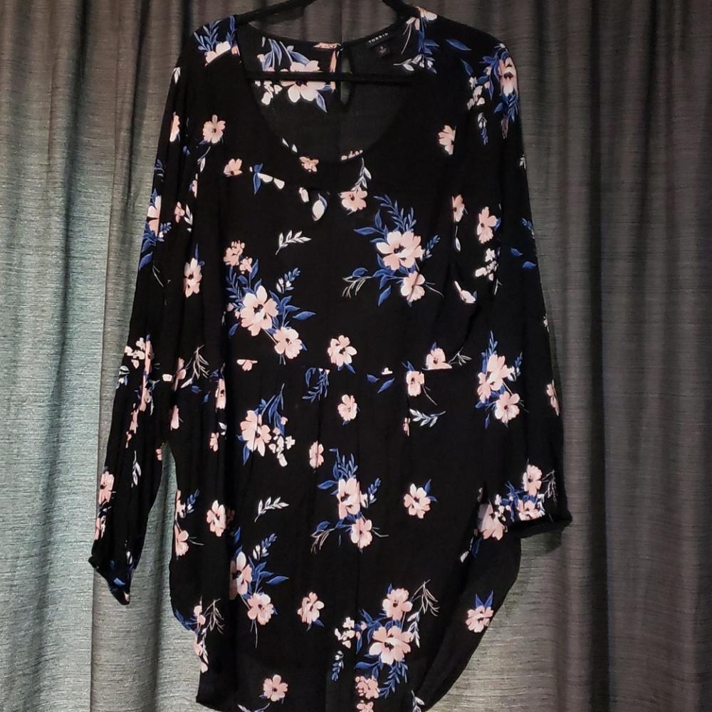 Torrid black blouse